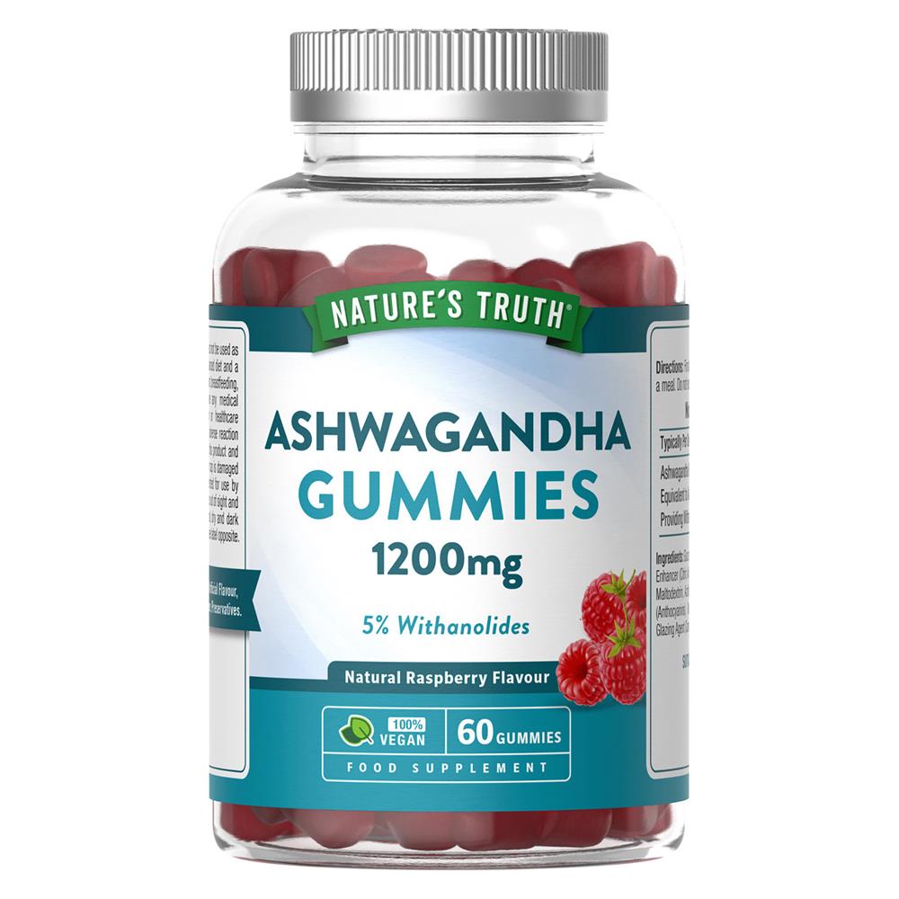 Nature's Truth Ashwagandha 1200mg Gummies 60gummies