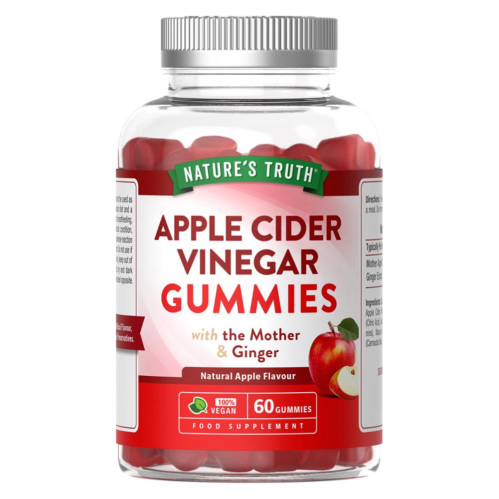 Nature's Truth Apple Cider Vinegar Gummies 60gummies