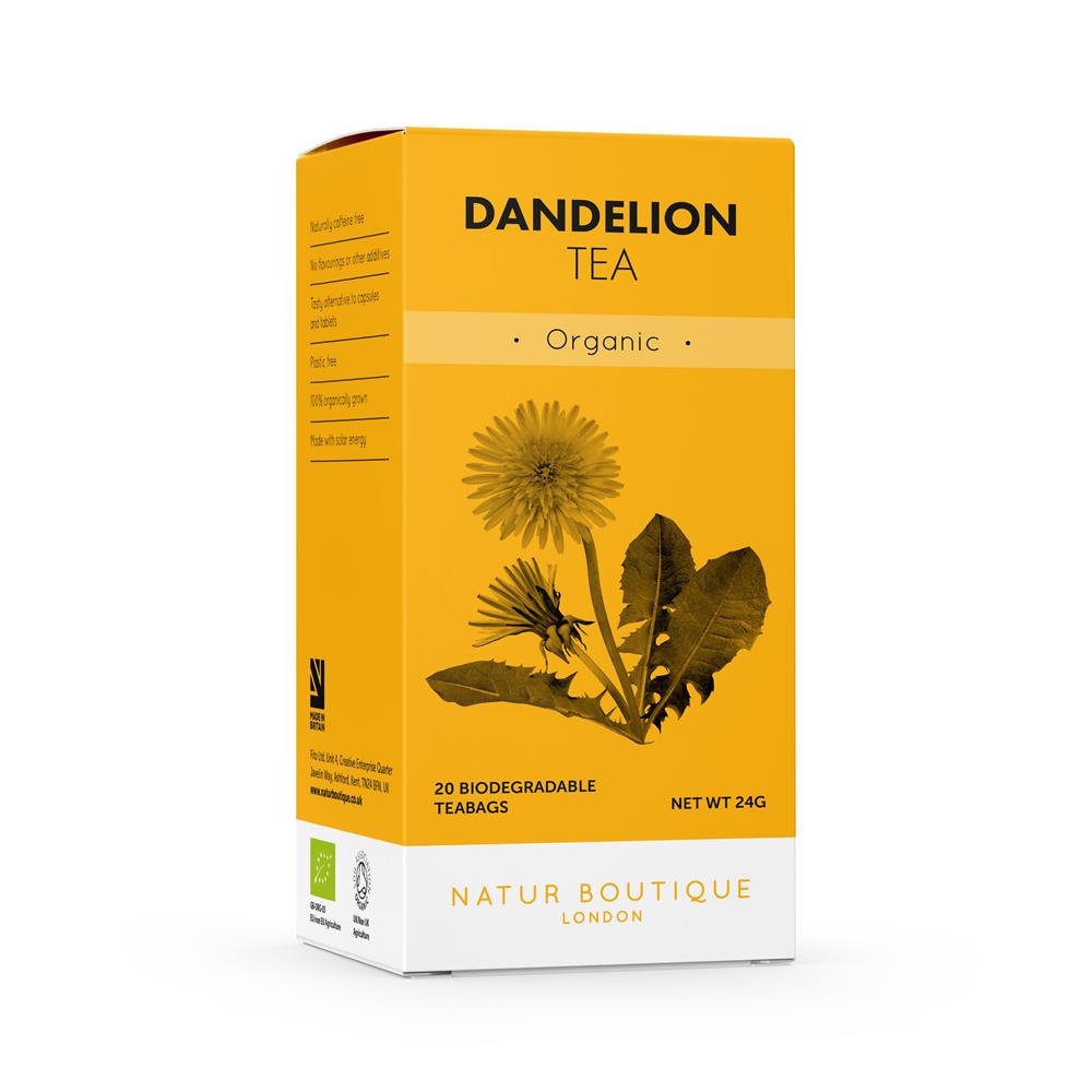 Natur Boutique Organic Dandelion Tea 20 Bag