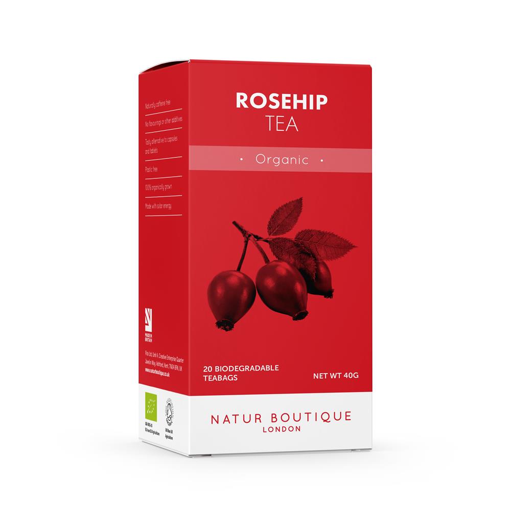 Natur Boutique Organic Rosehip Tea 20 Bag