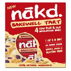 Nakd Nakd Bakewell Tart 4x35g 4X35g