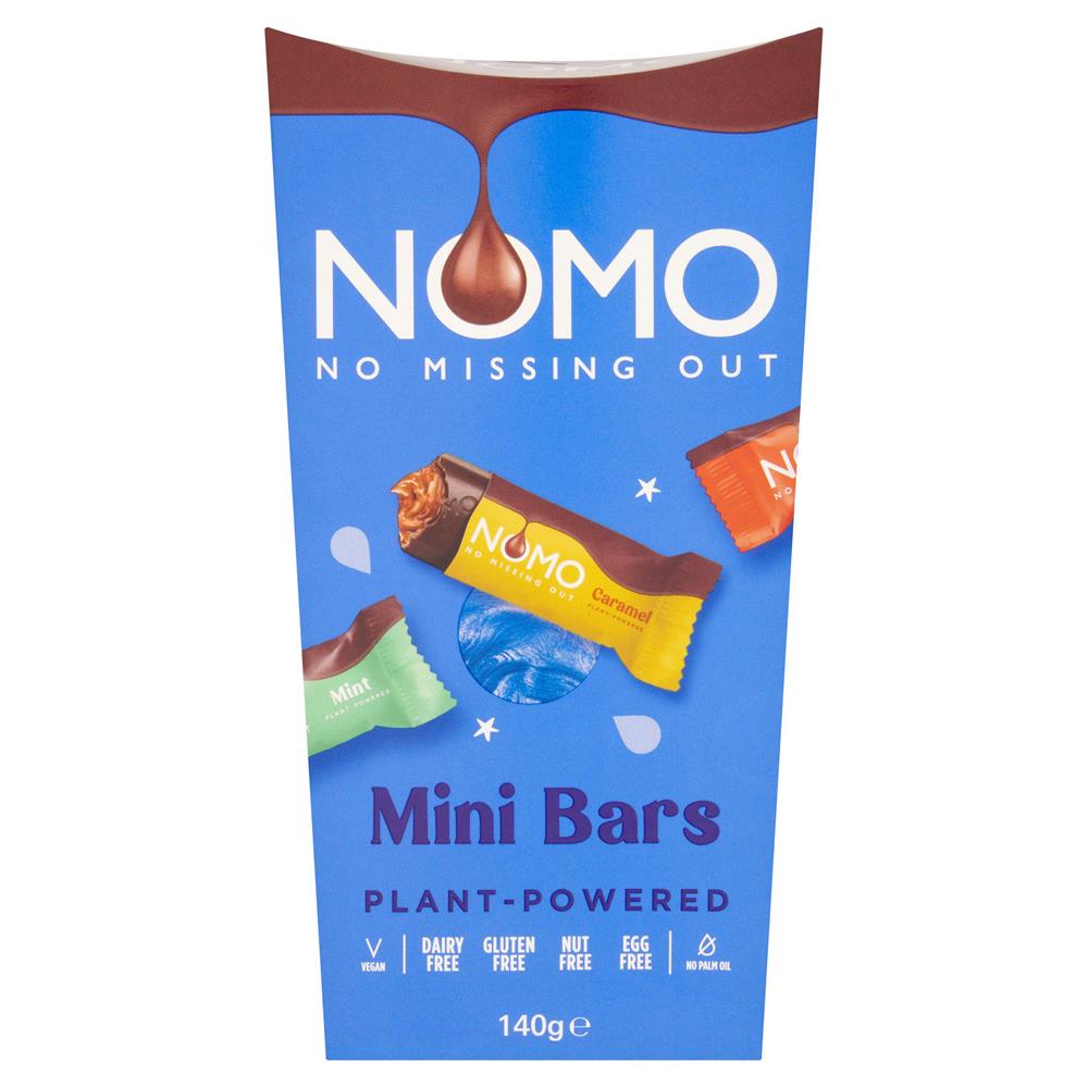 Nomo Mini Bars Sharing Box 140g - Just Natural