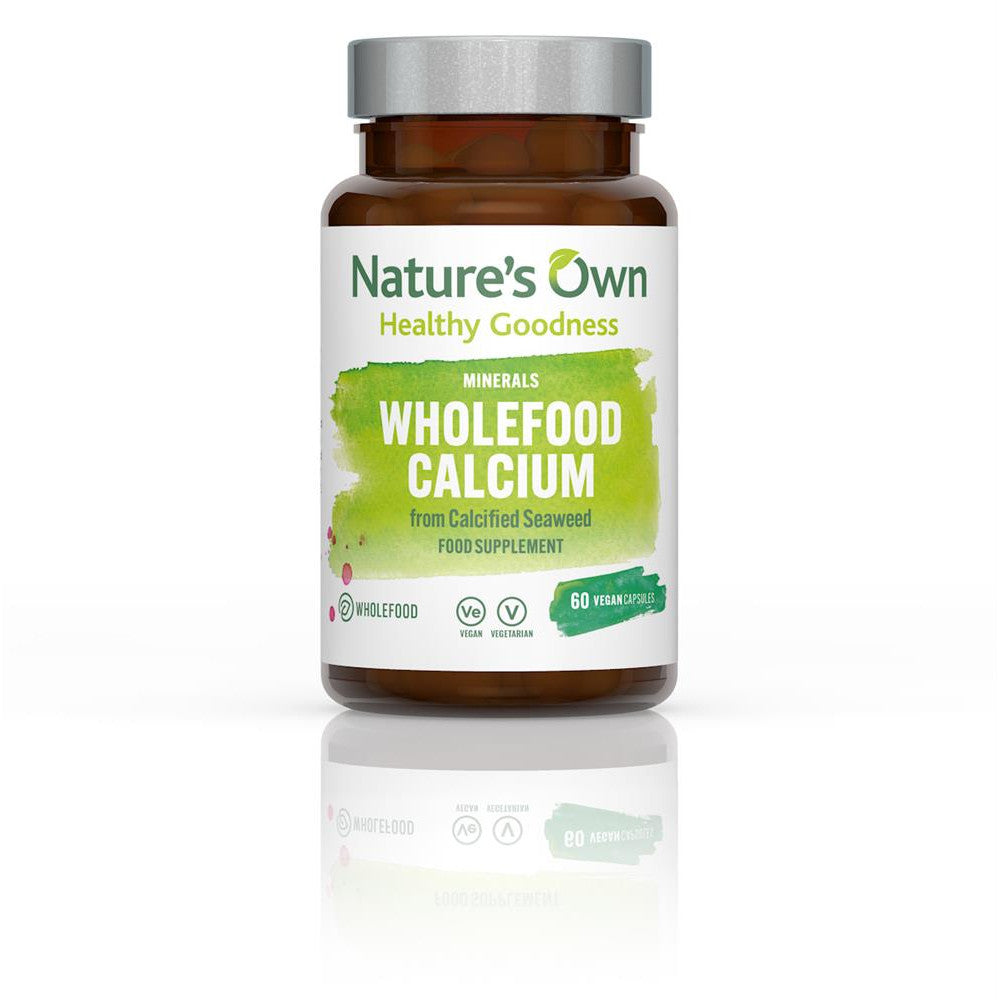 Natures Own Wholefood Calcium 200mg 60 capsule