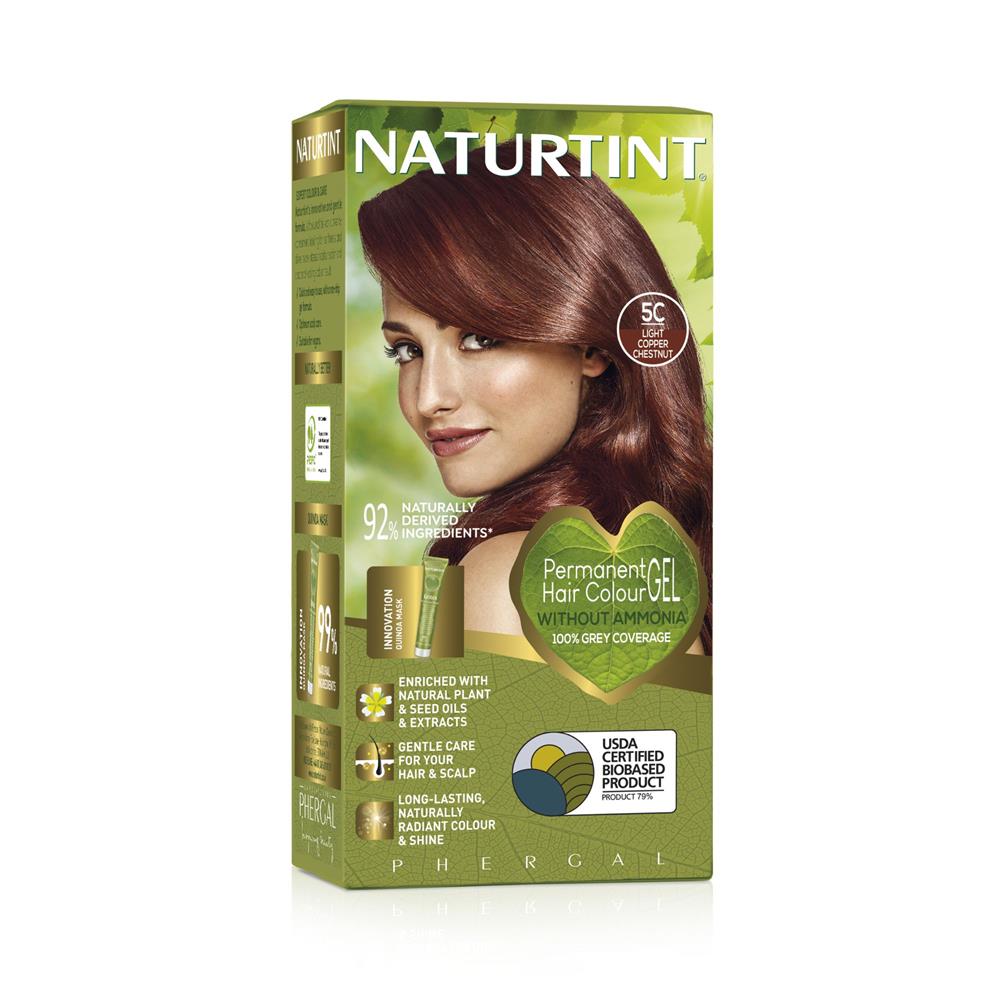 Naturtint Hair Dye Light Copper Chestnut 170ml