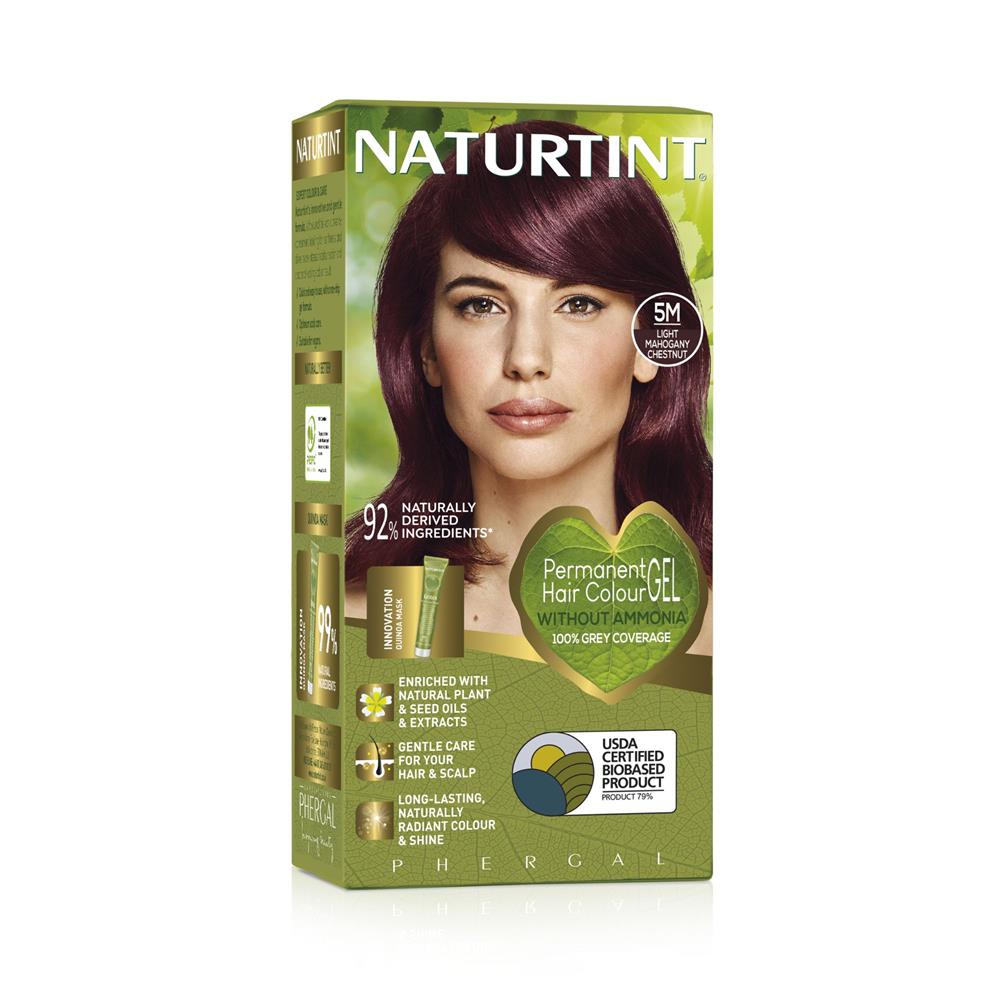 Naturtint Hair Dye Light Mahogany Cnut 170ml
