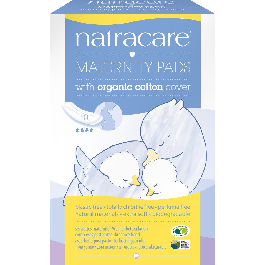 Natracare Natural Maternity Pads x 10 - Just Natural