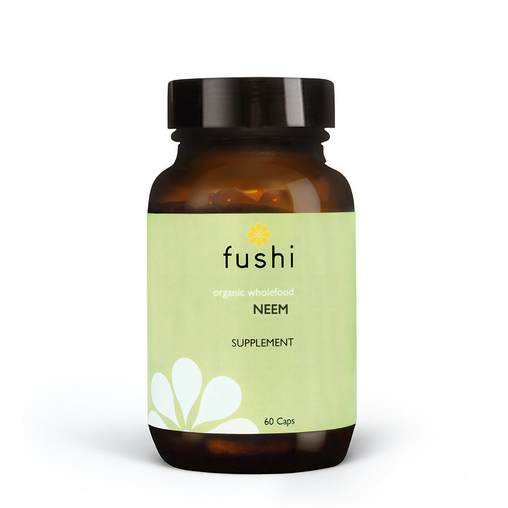 Fushi Wellbeing Neem Leaf Capsules, Organic, 60 Veg Caps - Just Natural