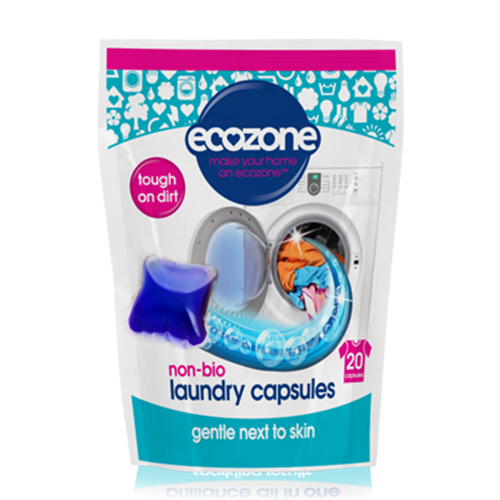 Ecozone Non Bio Laundry Liquid Capsules 20 capsules - Just Natural