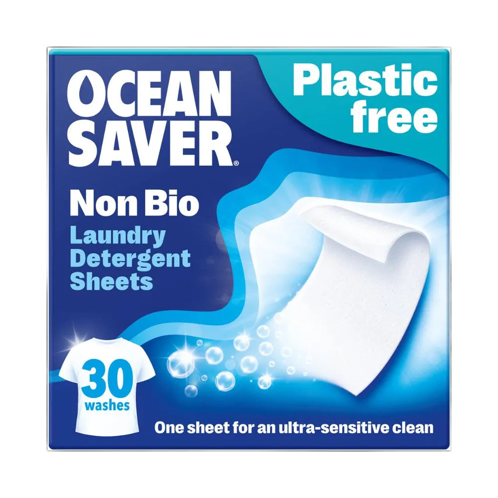 OceanSaver Non-Bio Laundry Sheets 30Pack 30strips