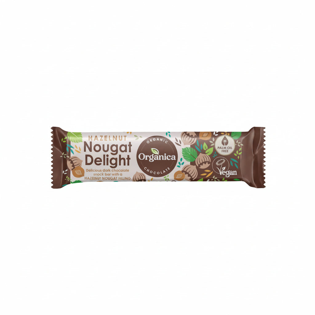 Organica Snack Bars - Hazelnut Nougat 40g