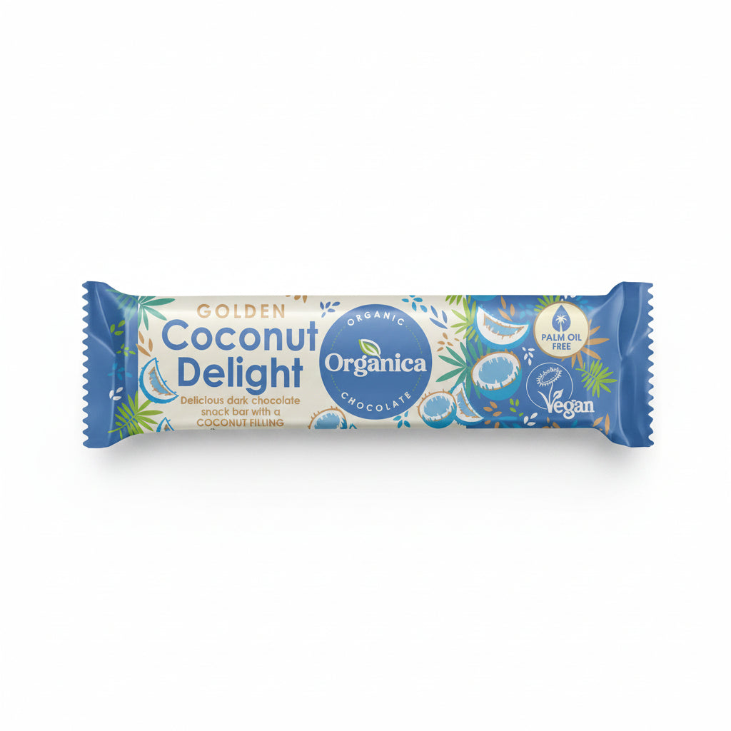 Organica Snack Bars - Golden Coconut 40 g