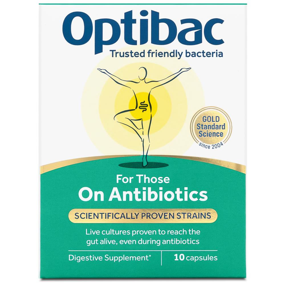 Optibac Probiotics For those on Antibiotics 10 capsule