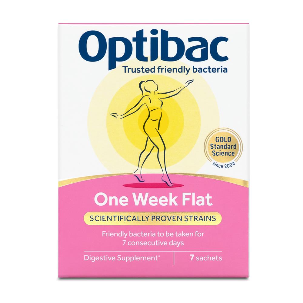 Optibac Probiotics For a Flat Stomach 7 sachet