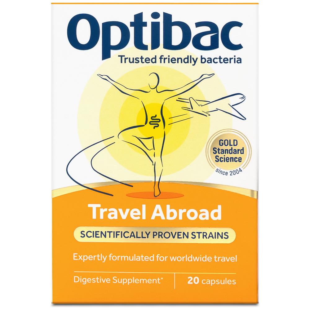 Optibac Probiotics For Travelling Abroad 20 capsule