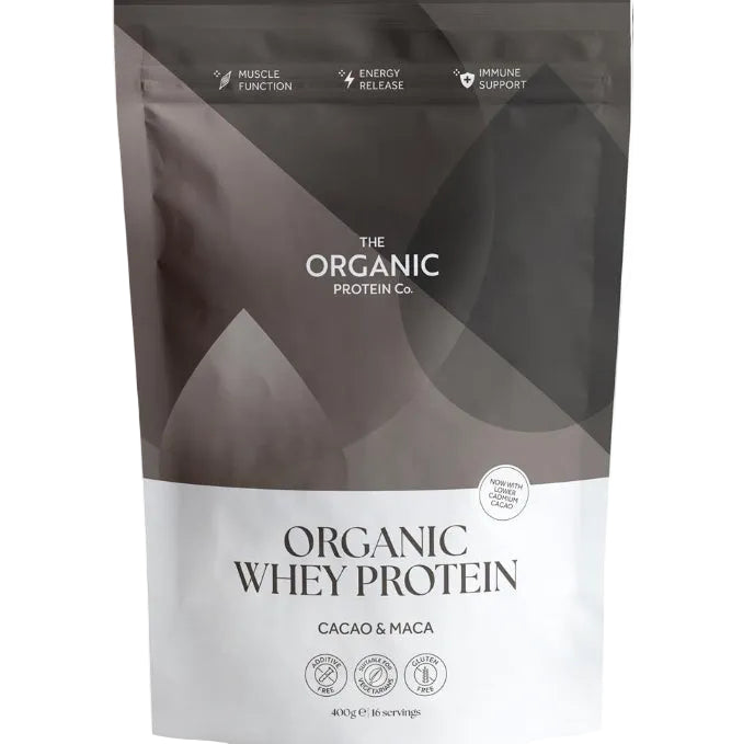 Cacao & Maca Organic Whey 400g
