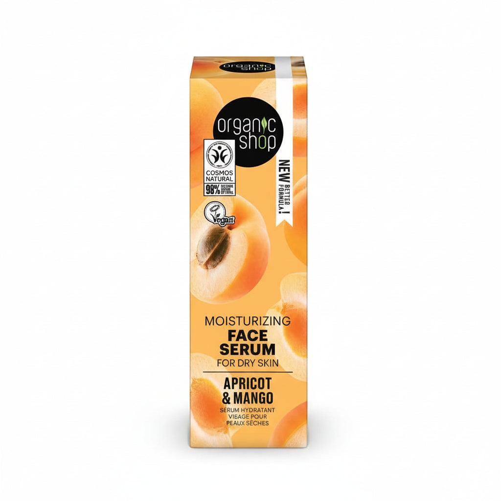 Organic Shop Moisturising Face Serum A&M 30ml