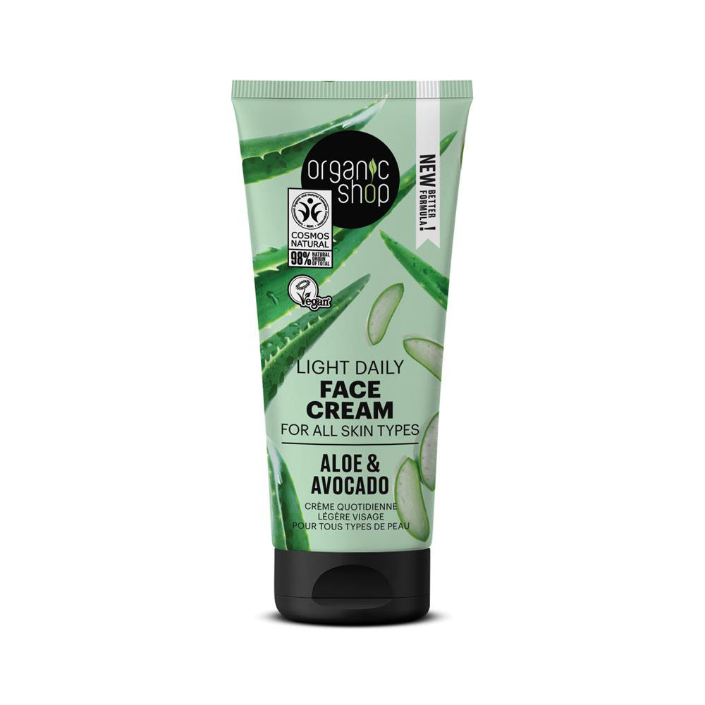 Light Daily Face Cream Aloe & Avocado 50ml