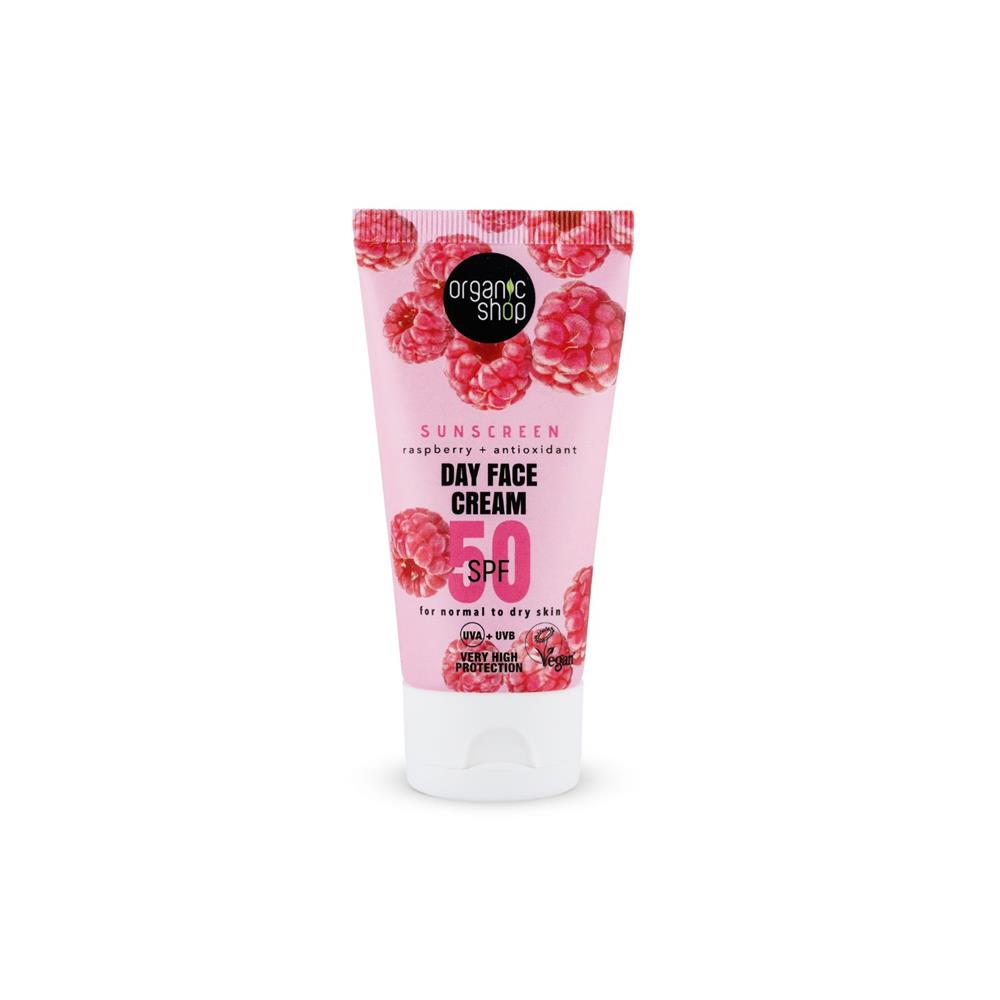Organic Shop Sunscreen DayFace SPF50 50ml