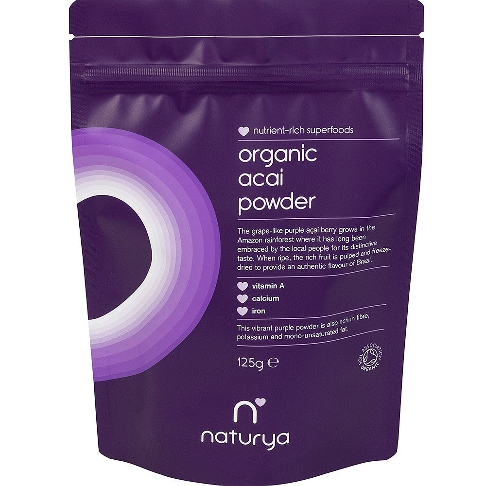 Naturya Organic ACAI Powder 125g - Just Natural