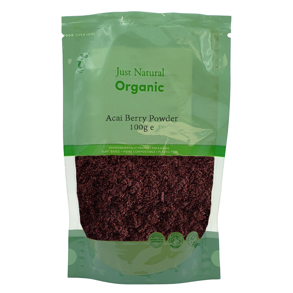 Just Natural Organic Acai Berry Powder 100g - Just Natural