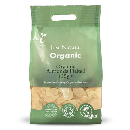 Just Natural Organic Almonds Flaked 125g - Just Natural