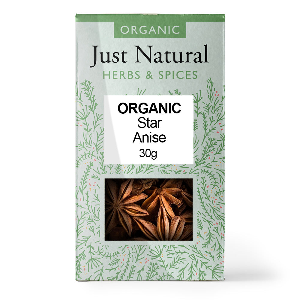 Just Natural Organic Anise Star 15g - Just Natural