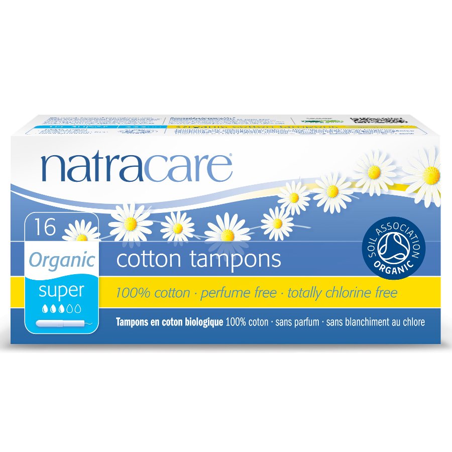 Natracare Organic Applicator Tampons Regular x 16 - Just Natural