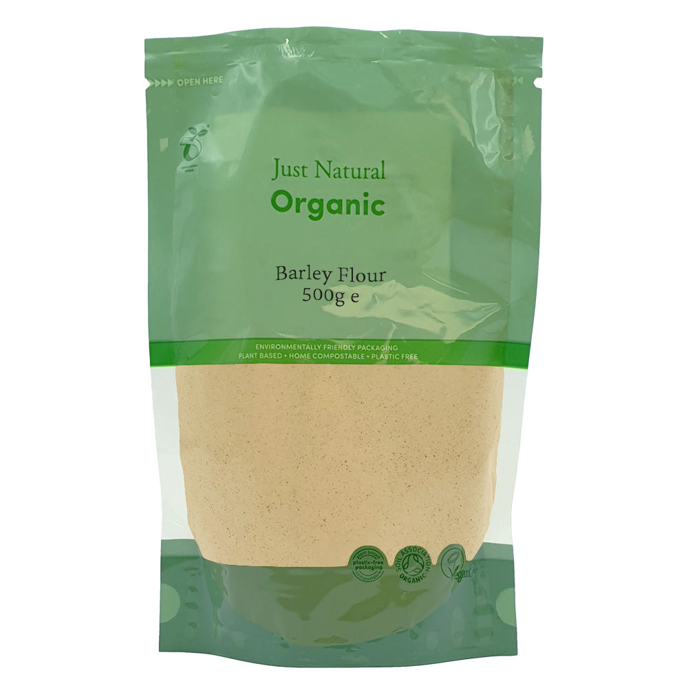 Just Natural Organic Barley Flour 500g - Just Natural