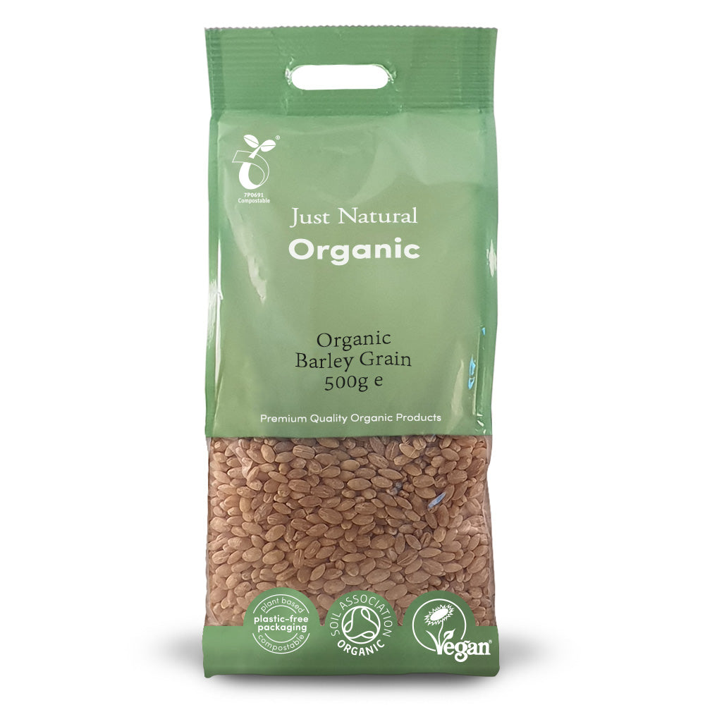 Just Natural Organic Barley Grain 500g - Just Natural