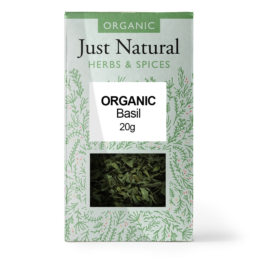 Just Natural Organic Basil 20g - Just Natural