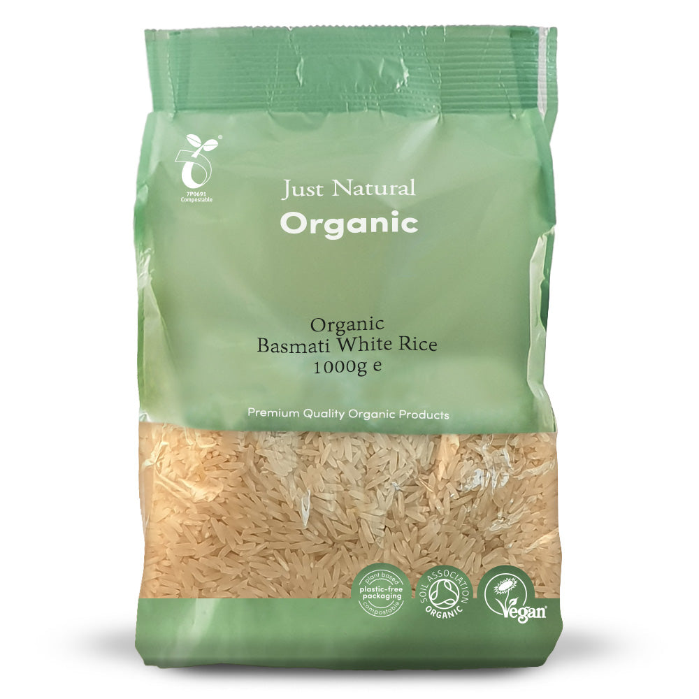 Organic Basmati White Rice Just Natural