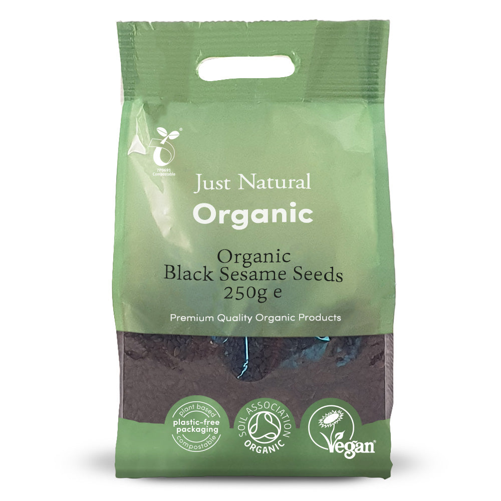 Just Natural Organic Black Sesame Seeds - Just Natural