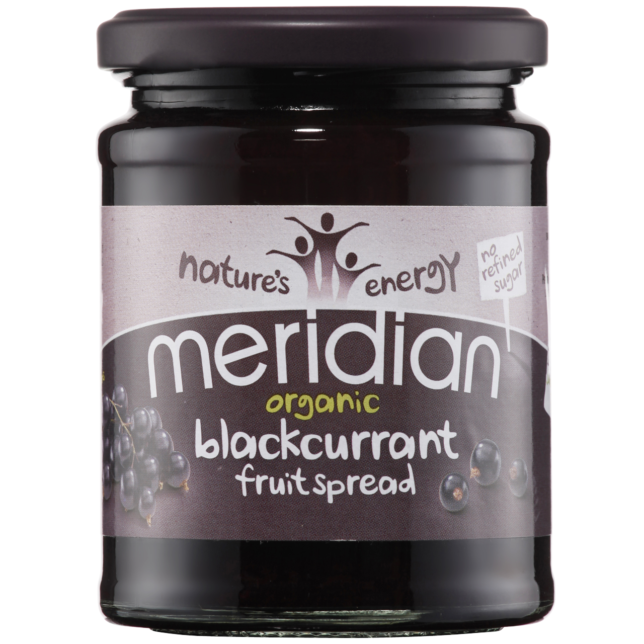 Meridian Organic Blackcurrant Fruit Spread 284g - Just Natural