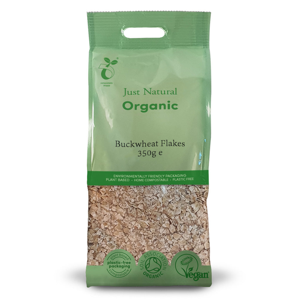 Just Natural Organic Buckwheat Flakes 350g - Just Natural