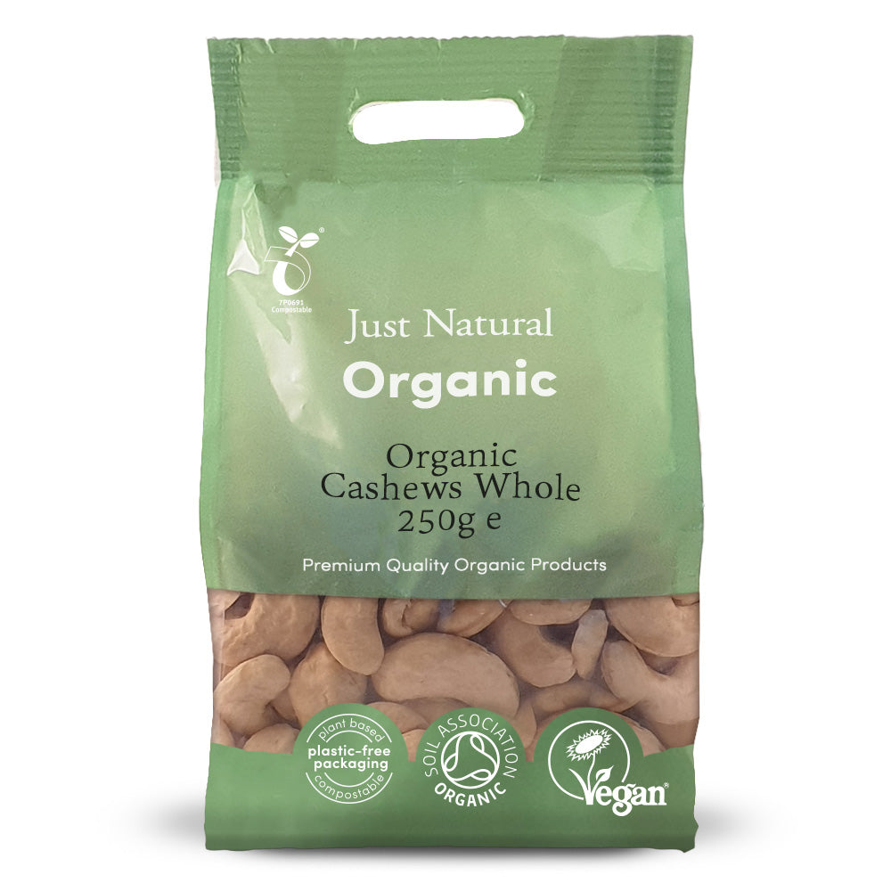 Organic Cashews Whole Just Natural
