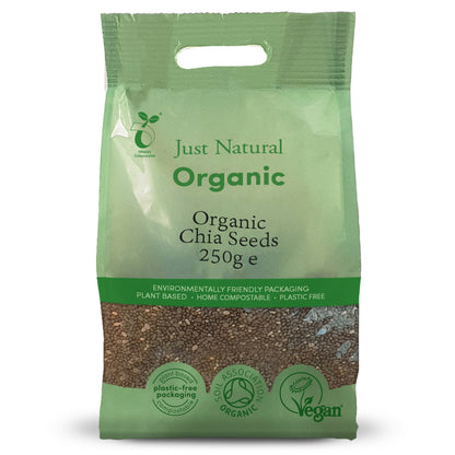 Just Natural Organic Chia Seeds 250g - Just Natural