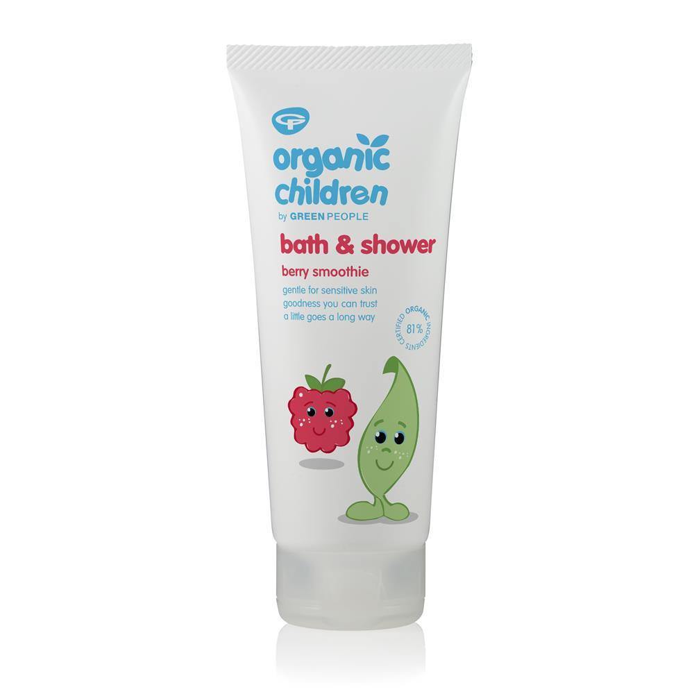 Green People Organic Children Bath & Shower - Berry Smoothie 200ml - Just Natural