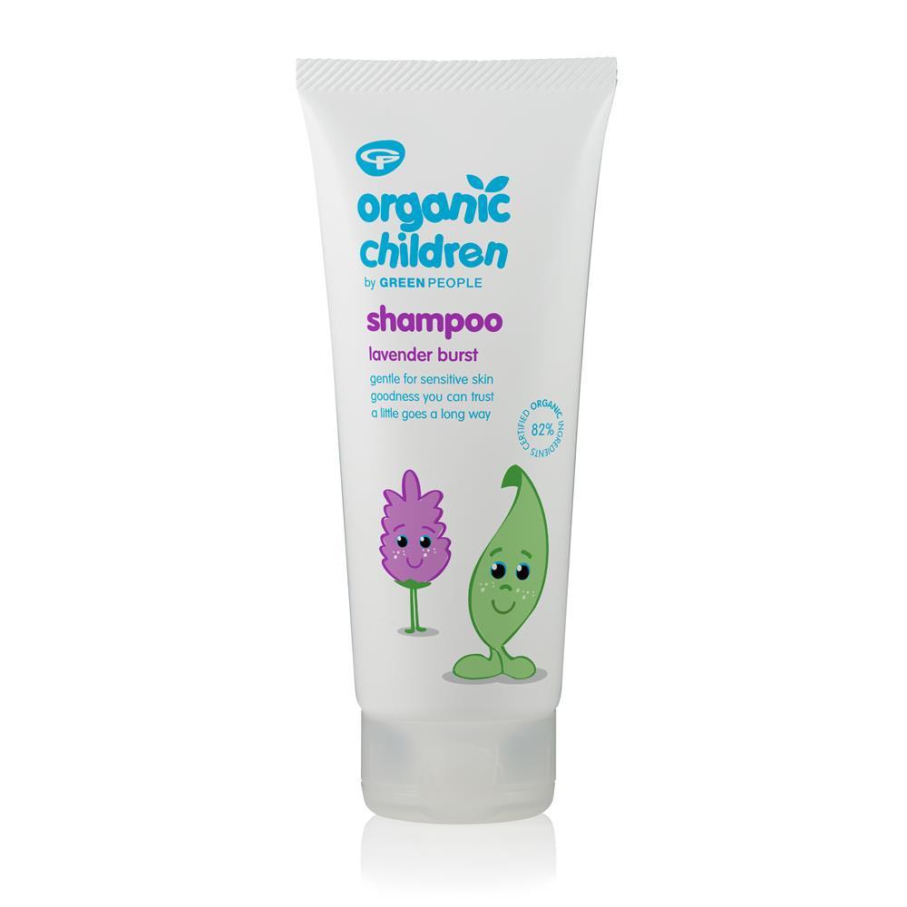 Green People Organic Children Shampoo - Lavender Burst - 200ml - Just Natural