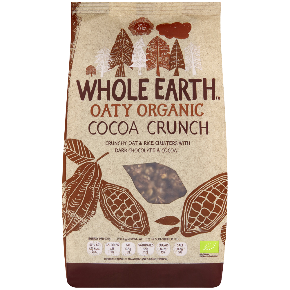 Whole Earth Organic Cocoa Crunch 375g - Just Natural