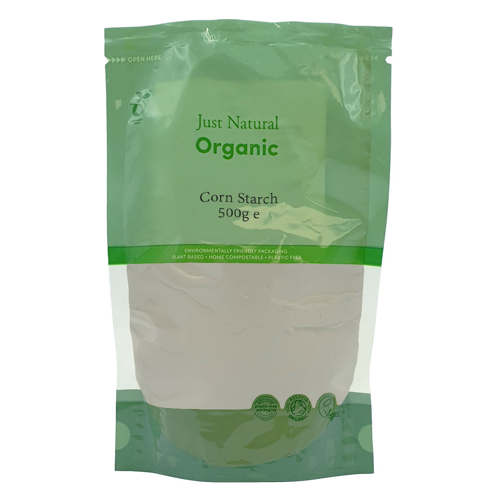 Just Natural Organic Corn Starch 500g - Just Natural