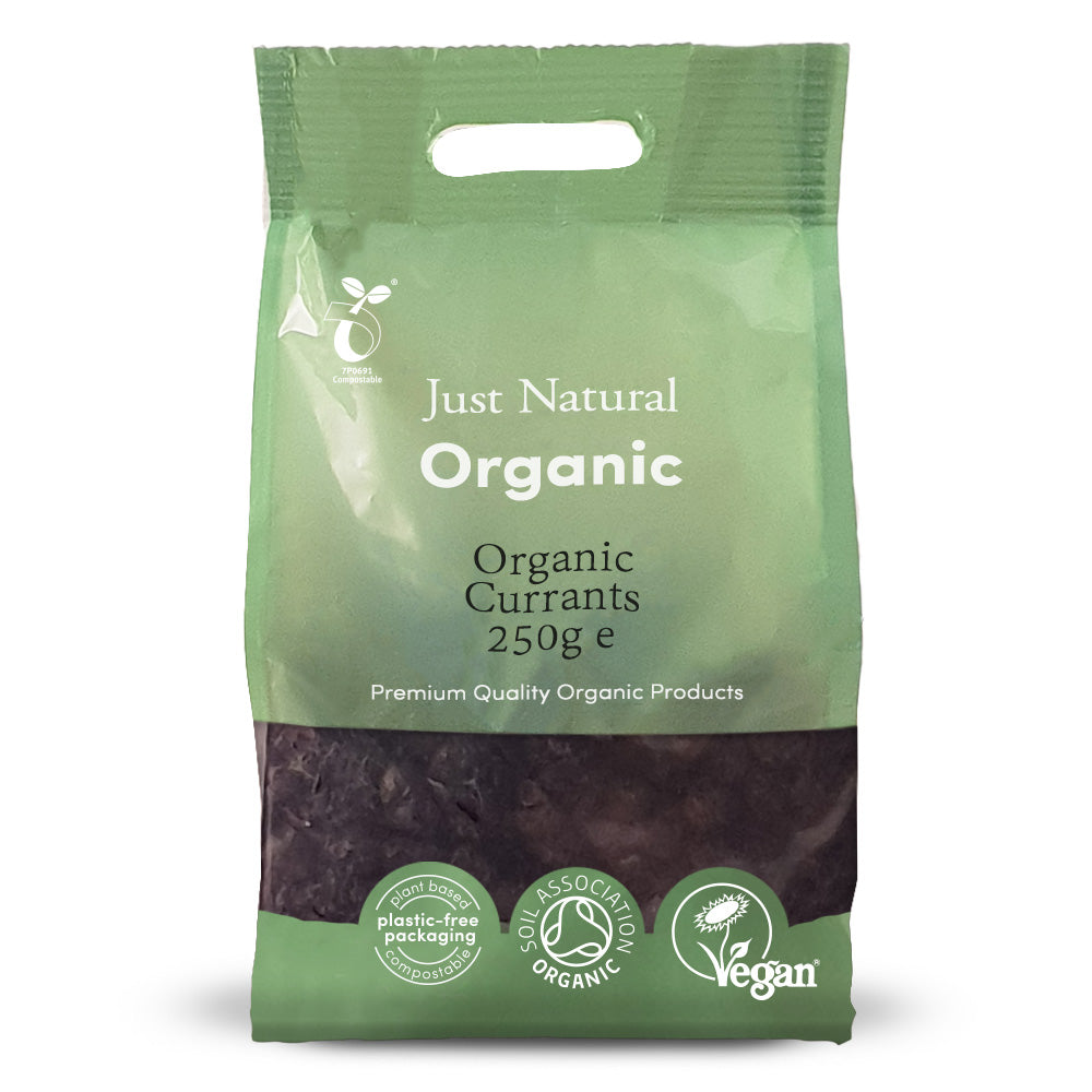Just Natural Organic Currants 250g - Just Natural