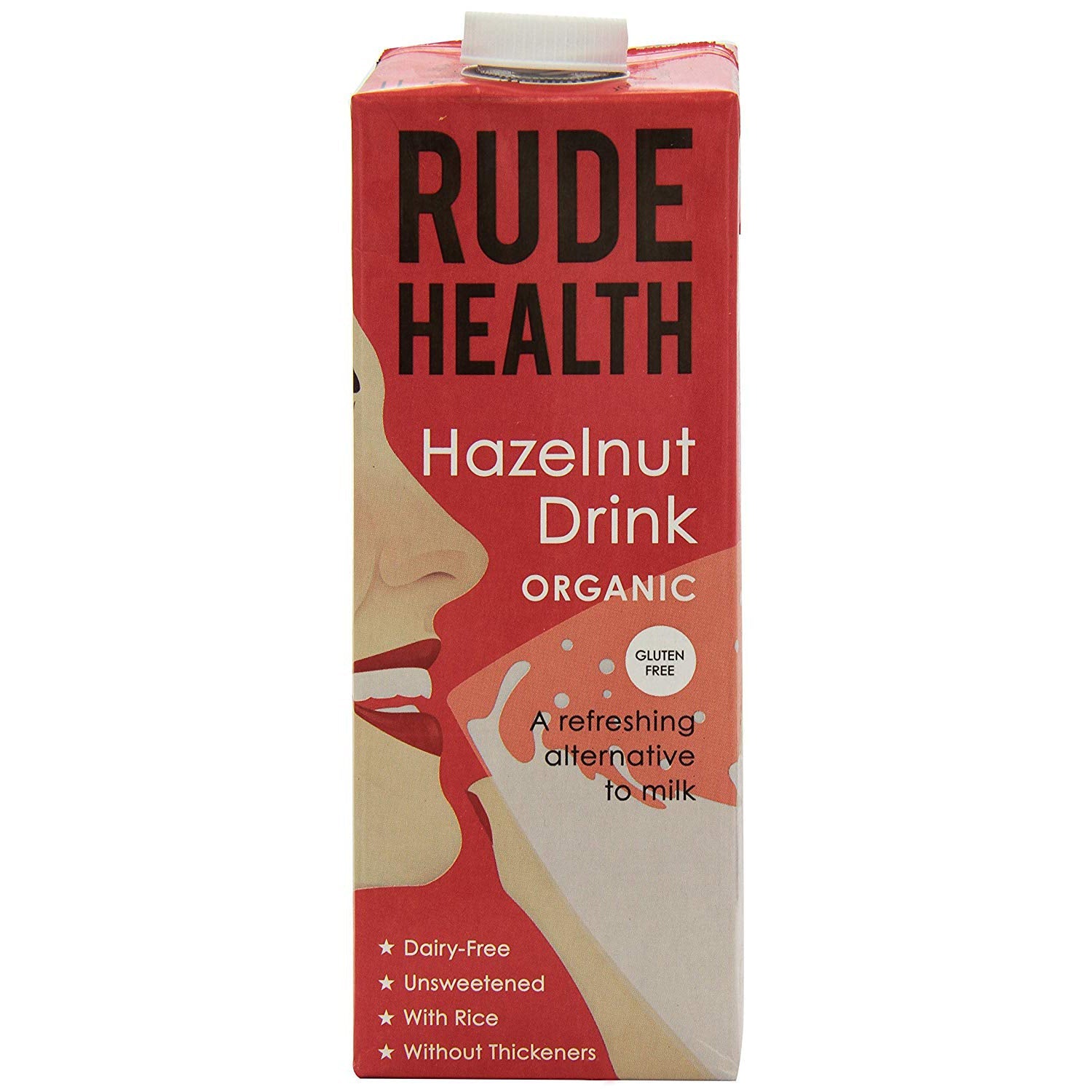 Rude Health Organic Dairy Free Hazelnut Drink 1000ml - Just Natural