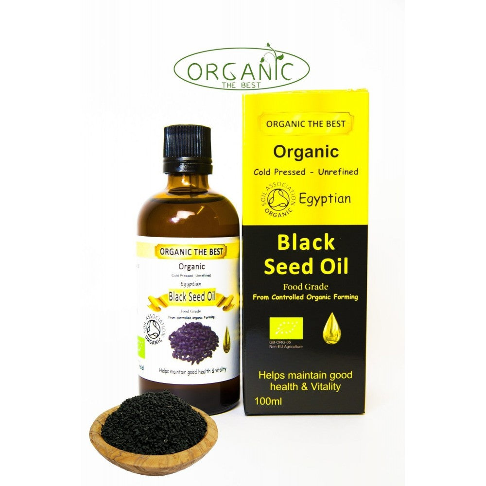 Organic the Best Organic Egyptian Black Seed Oil (Black Cumin) 100ml - Just Natural