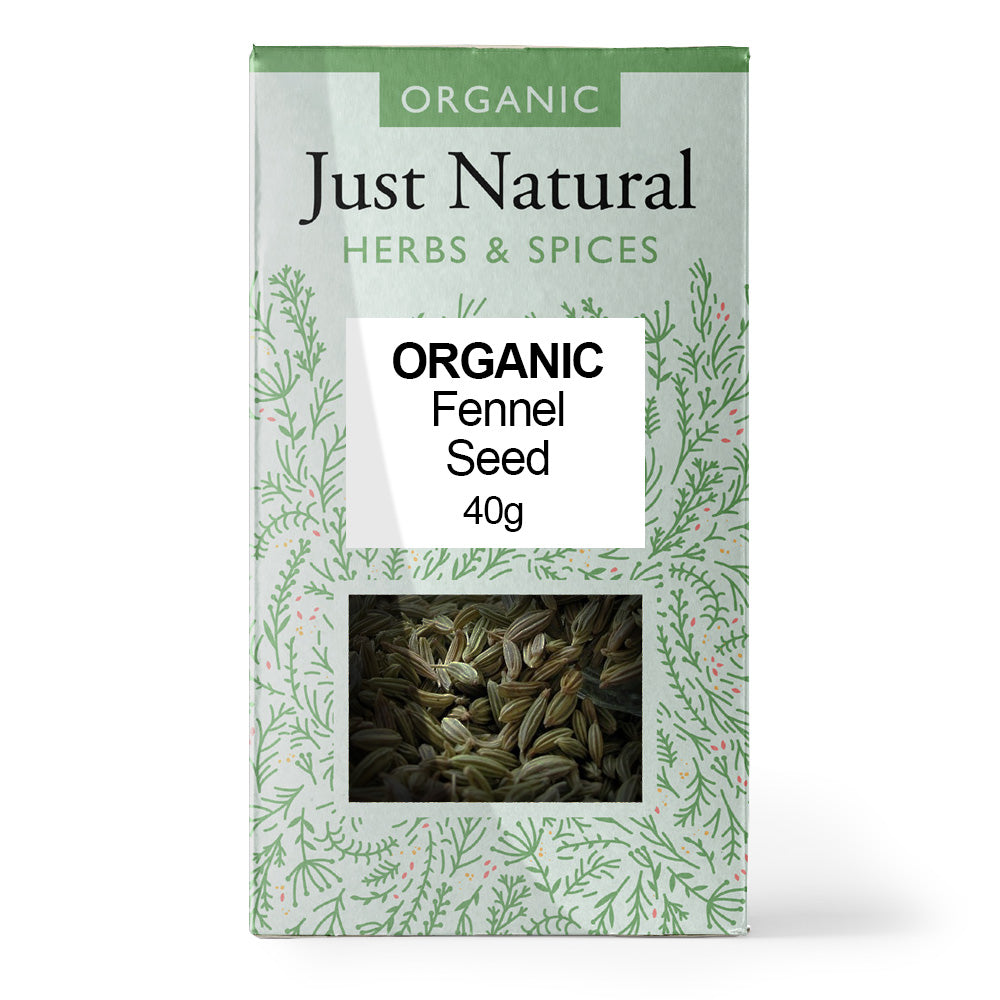 Just Natural Organic Fennel Seed 40g - Just Natural