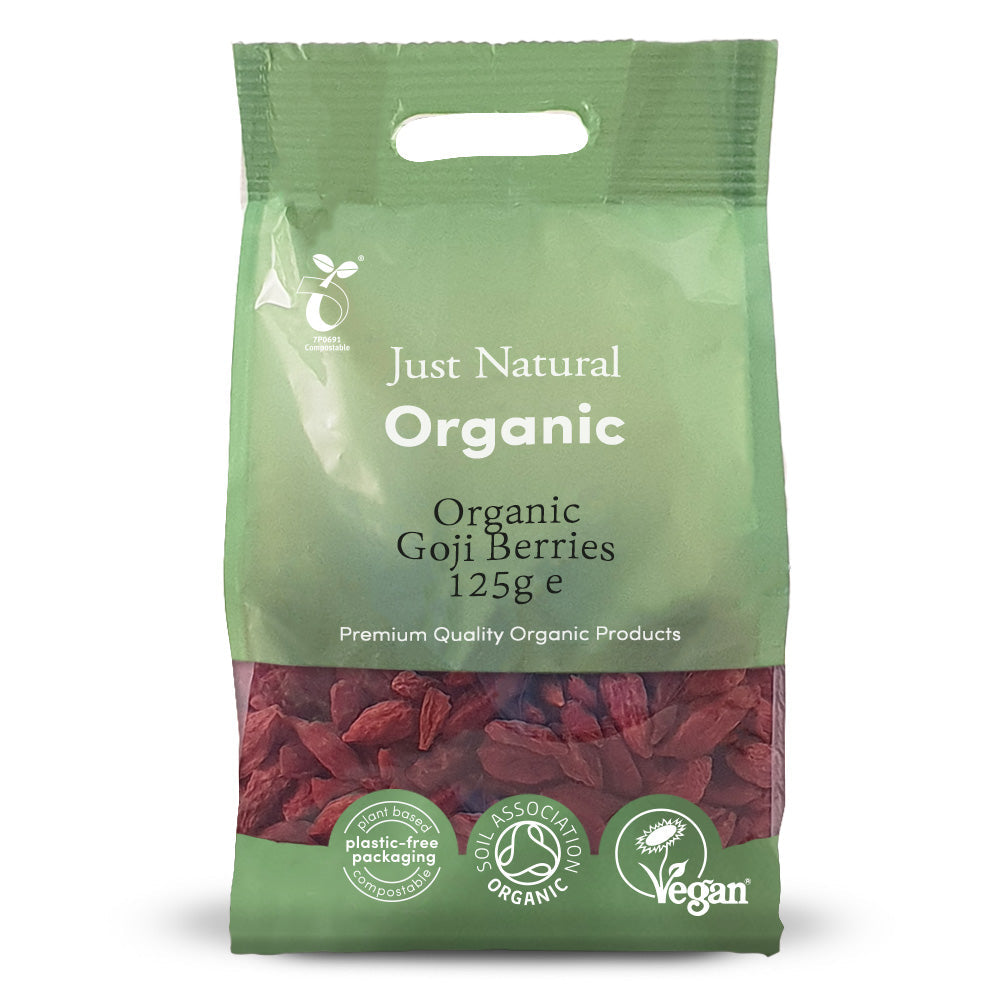 Just Natural Organic Goji Berries 125g - Just Natural