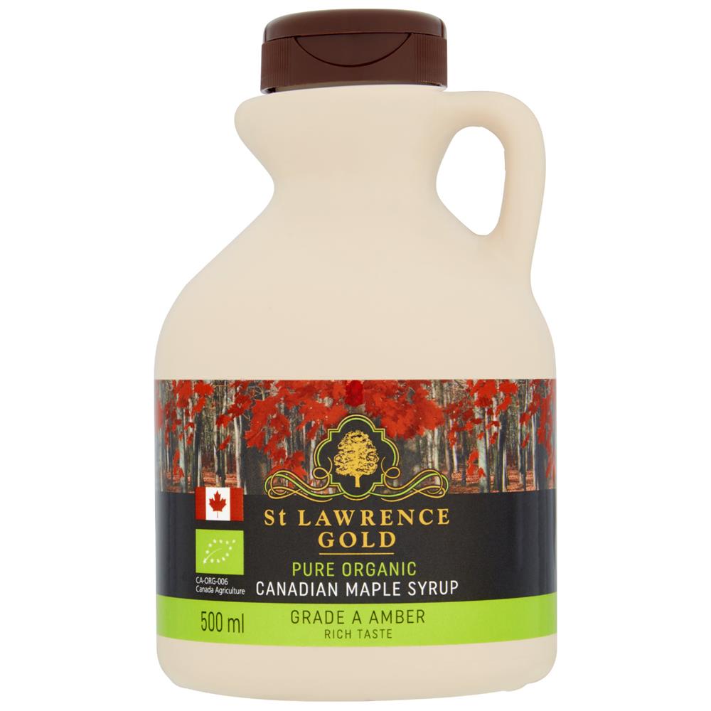 Organic Grade A Amber Colour, Rich Taste Maple Syrup Just Natural