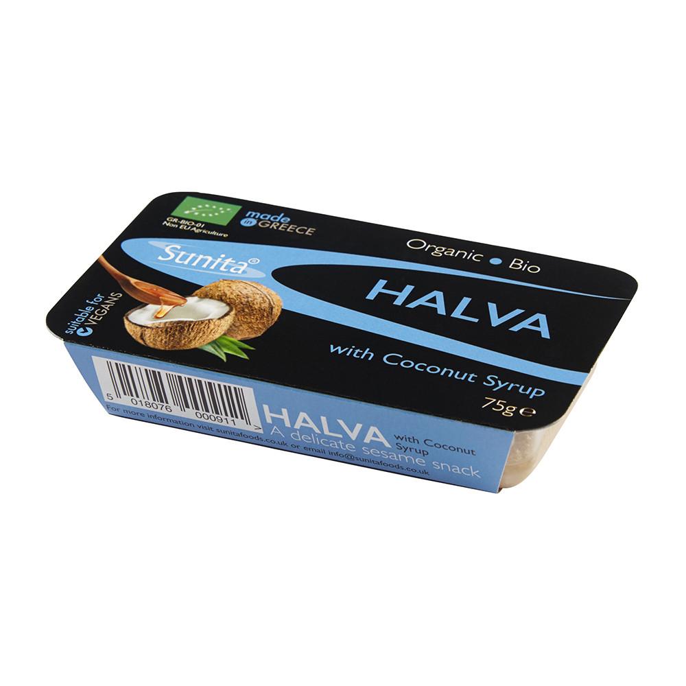 Sunita Foods Organic Halva with Coconut Syrup 75g - Just Natural