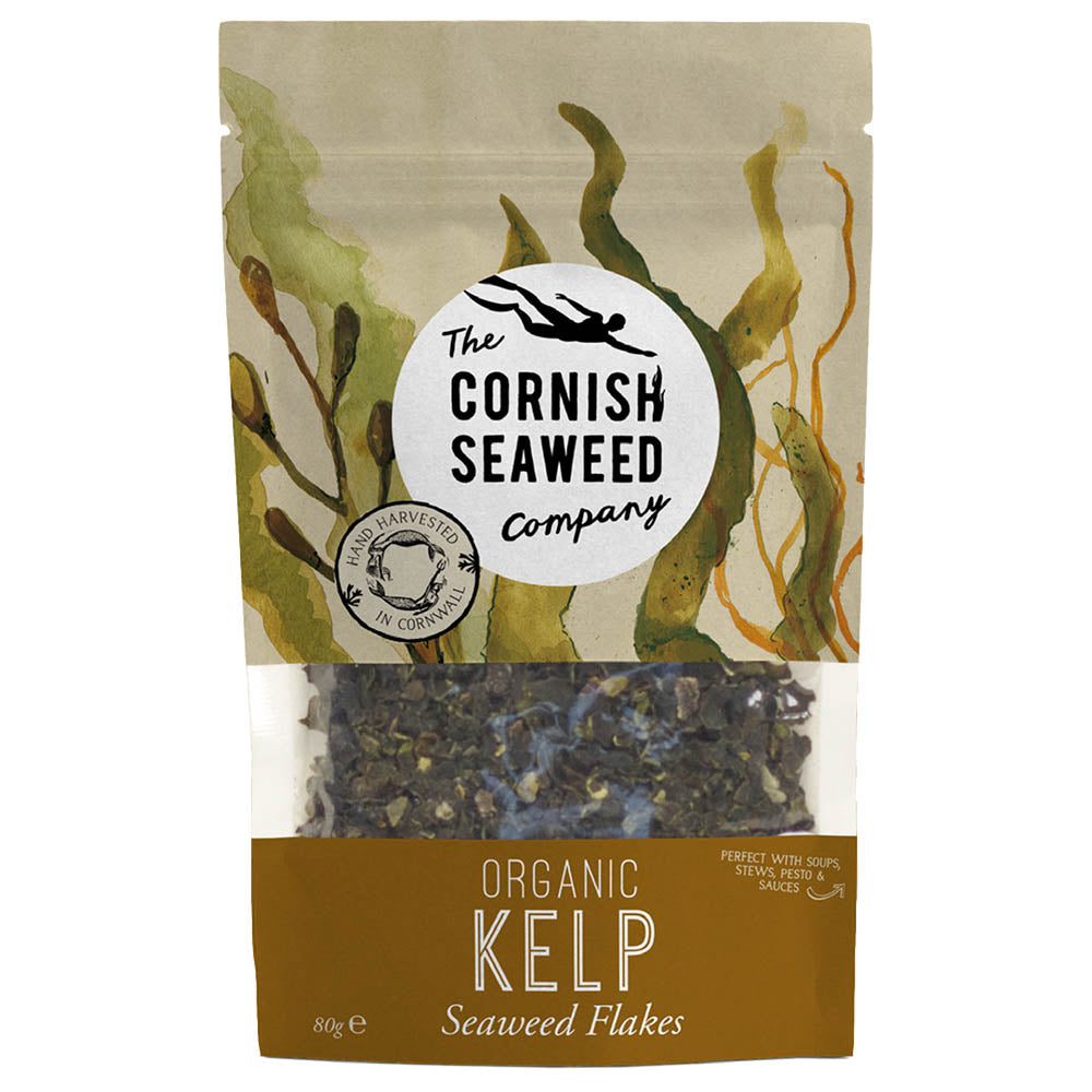 The Cornish Seaweed Company Organic Kelp Flakes 60g - Just Natural