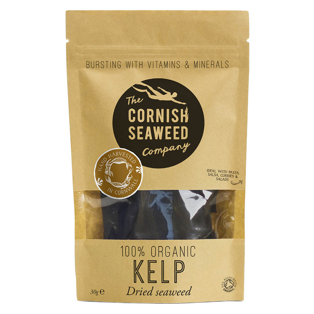 The Cornish Seaweed Company Organic Kelp Seaweed 30g - Just Natural