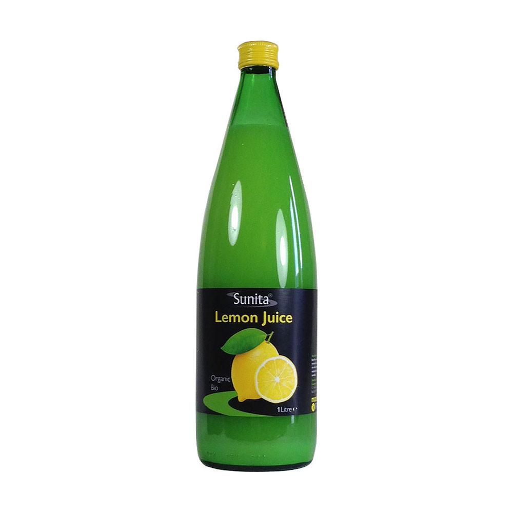 Sunita Foods Organic Lemon Juice 250ml - Just Natural
